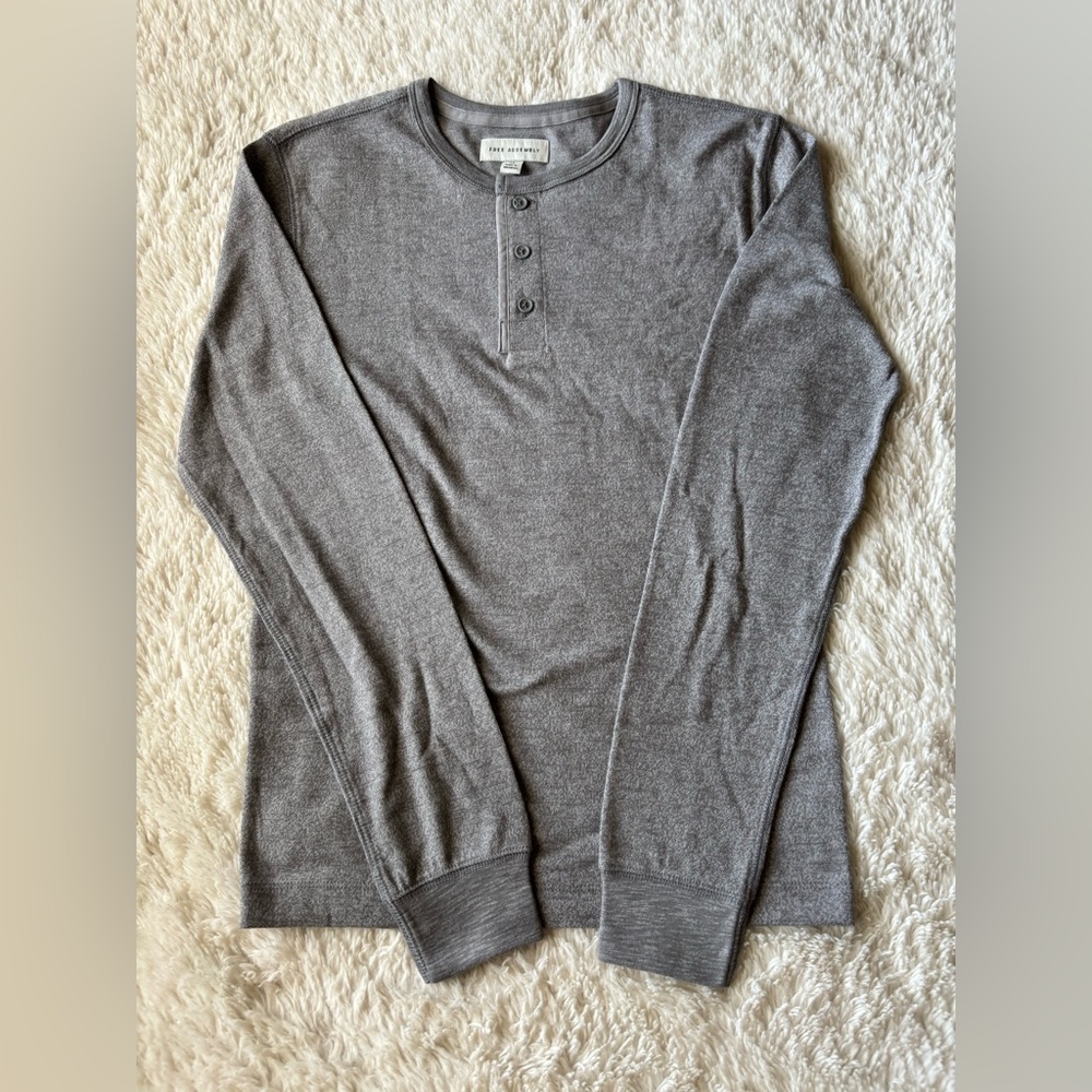 Gray Long Sleeve Shirt
